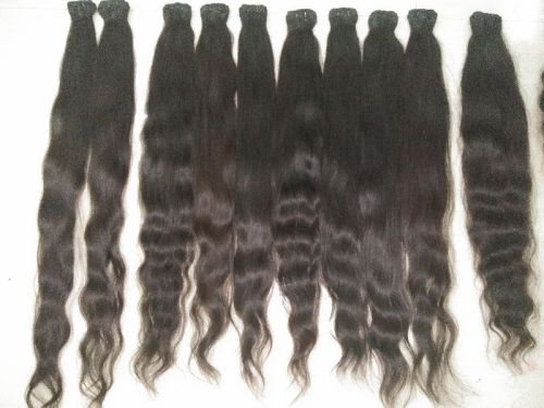 Virgin Remy Human Hair, For Parlour, Personal, Style : Curly, Straight, Wavy