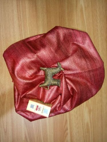 Plain Pure Tussar Desi Saree, Technics : Hand Made