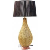 Amrhp Brass Wood Aluminium Antique Lamp