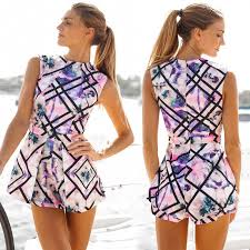 Printed Ladies Rompers, Size : XL, XXL