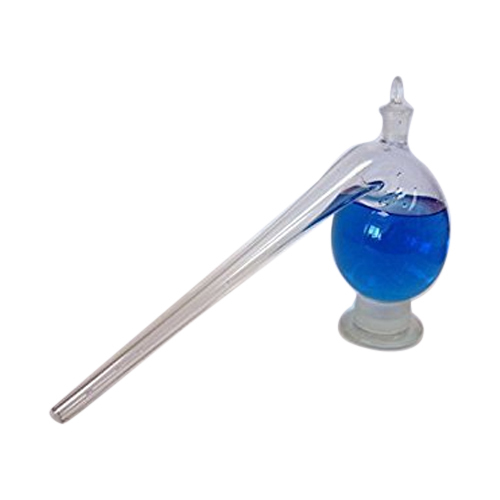 500ml Glass Retort Flask, Color : Transparent