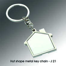 Metal Key Chain, Color : Silver