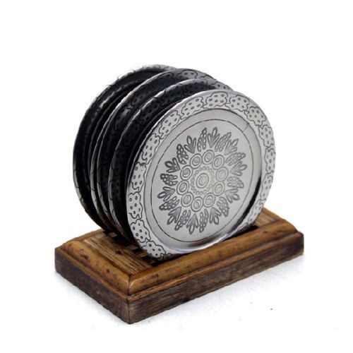 Tree MDF BOARD Coaster Holder, Size : 11 6 1.50 Cm