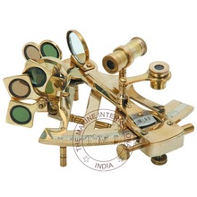 Nautical Brass Sextant