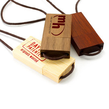 Promotion Gift Necklace Rectangular USB