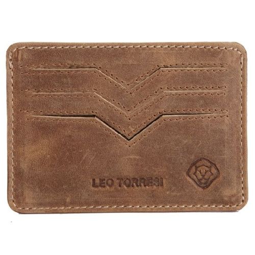 Leather Card Holders, Color : Olive