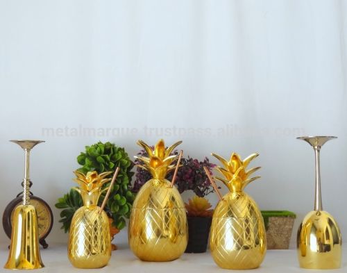 Aluminium Gold Pineapple Cup