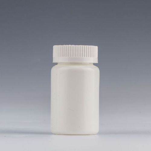 White Black 100 Ml HDPE Bottle