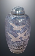 Domtop Going Home Brass Cremation Urn, For Adult, Style : American Style