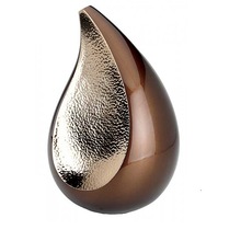 Metal Tear Drop Cremation Urn, For Adult, Style : American Style