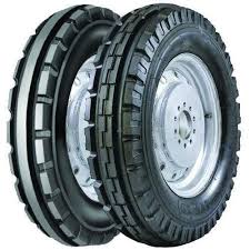 Black Round Rubber Tractor Front Wheel, Size : Standard