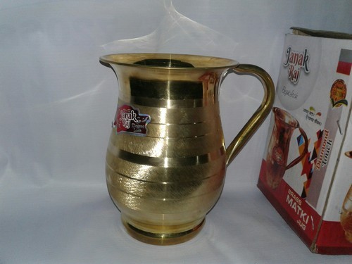 Polished Plain Brass Golden Jug, Feature : Durable, Eco Friendly