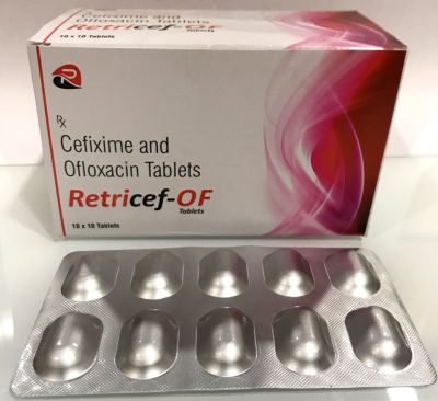 Cefixime 200 Mg. + Ofloxacin 200mg Tablet