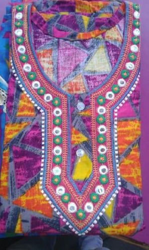 Cotton Printed Nighty, Size : XL, XXL