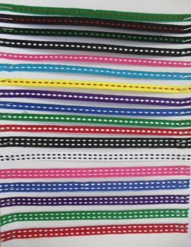 Cotton Colour Twill Tape, For Bags, Making Foldable Beds, Width : 10-20mm