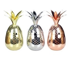 HANDGRIP Embossed Copper Pineapple Wine MUG, For Restaurant, Capacity : 200-300 Ml