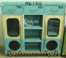 Metro Design Iron Cabinet Furniture