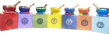 Brass Chakra Singing Bowls Sets