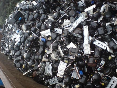 Drained AC and Fridge Compressor Scrap