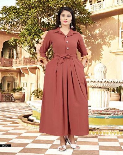 Z-1050 Law Range Party Wear Gown, Size : XL, XXL