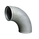 MS With Brass Coating 90° Long Radius Elbows, For Pipe Fitting