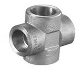 Socket Weld Cross, Size : 1/4