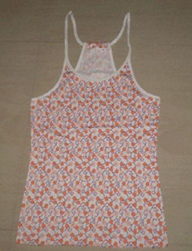 Spaghetti Top, Sleeve Style : Sleevless