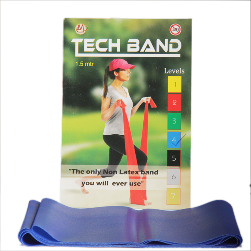 Level 4 Blue Exercise Band, Feature : Longevity, Fine Finish, Fine Finish