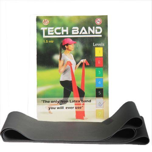 Level 6 Silver Resistance Exercise Band, Feature : Longevity, Fine Finish, Fine Finish