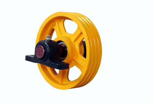 Aluminium Cast Iron Diverter Pulley, Length : 500-2800mm