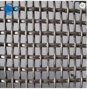 Galvanized Crimped Woven Wire Mesh 0.4-12mm for Cages, Construction