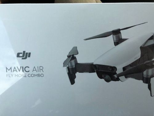 DJI MAVIC AIR Foldable & Portable Drone 4K Camera ARCTIC WHITE - FLY MORE COMBO