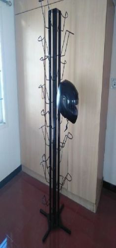 Mild Steel 18 Helmet Display Stand