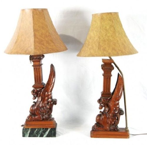 Wooden Table Lamps