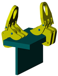 3-Jaw Horizontal Clamps