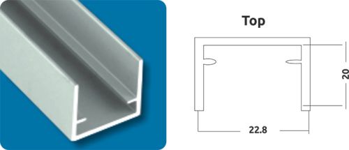 Alluminium Sliding Shutter Profiles