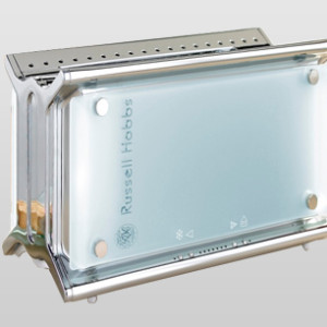 Four Slice Glass Touch Toaster