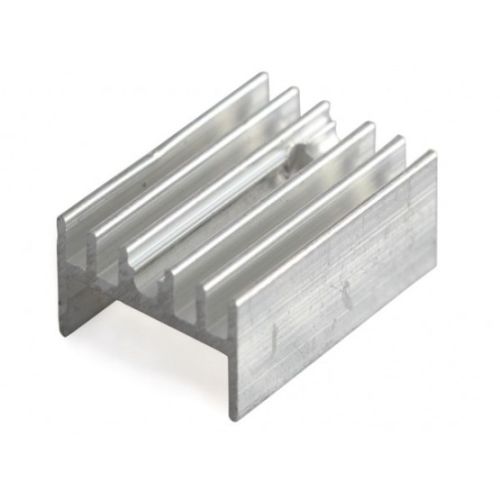 Aluminium SILVER ALUMINUM HEAT SINK, Size : 20 Mm X 15 Mm