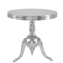 Metal Aluminium Coffee Table, Color : Polish