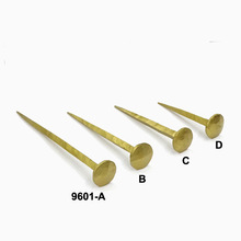 Iron Brass Decorative Nails, Color : Black