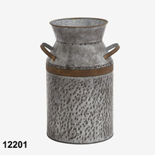  Iron Galvanized Milk Can