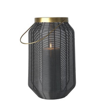 Metal Wire Lanterns, For Home Decoration, Color : Black Powder Coating
