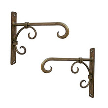 Metal Wall Bracket, Color : Antique Back