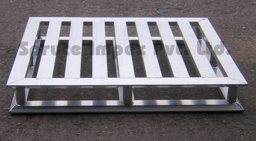 SS Steel Pallets, For Automobile Industry, Construction