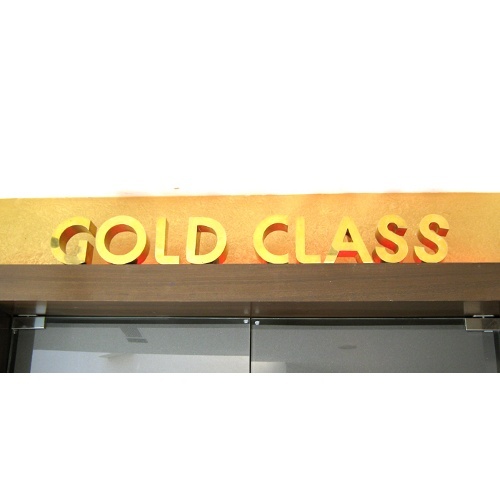 BRASS 3D LETTERS Board