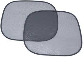 Polyster Car Sun Shade, Color : Black