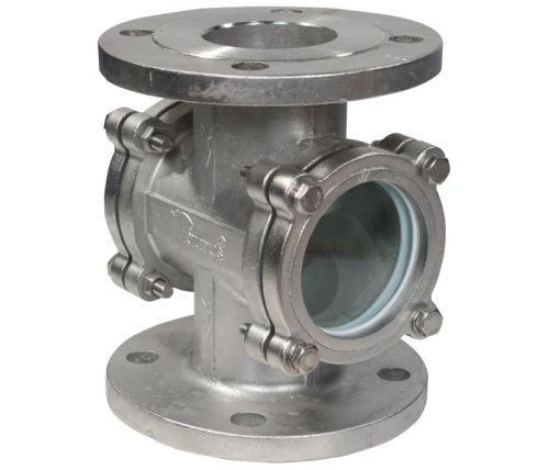 Stainless Steel Double Window Sight Glass Flanged