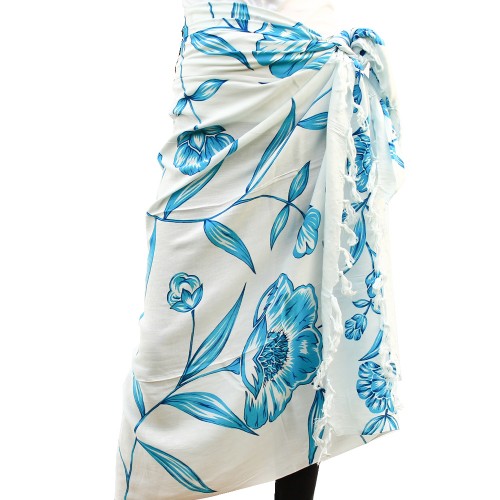 Printed Polyester Rayon Sarong, Size : 160 Cm X 100 Cm