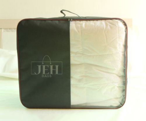 Non Woven Clear PE Plastic Quilt Carrier Bag