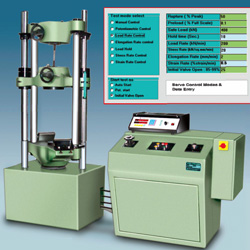 Servo Controlled Universal Testing Machine